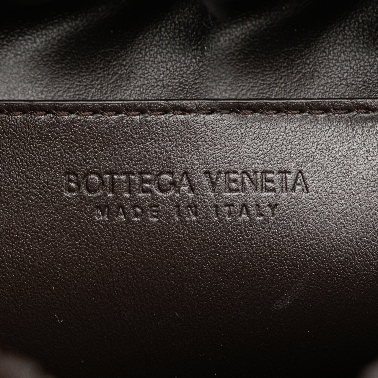 Bottega Veneta Mini Nappa Intrecciato Tote Bruin