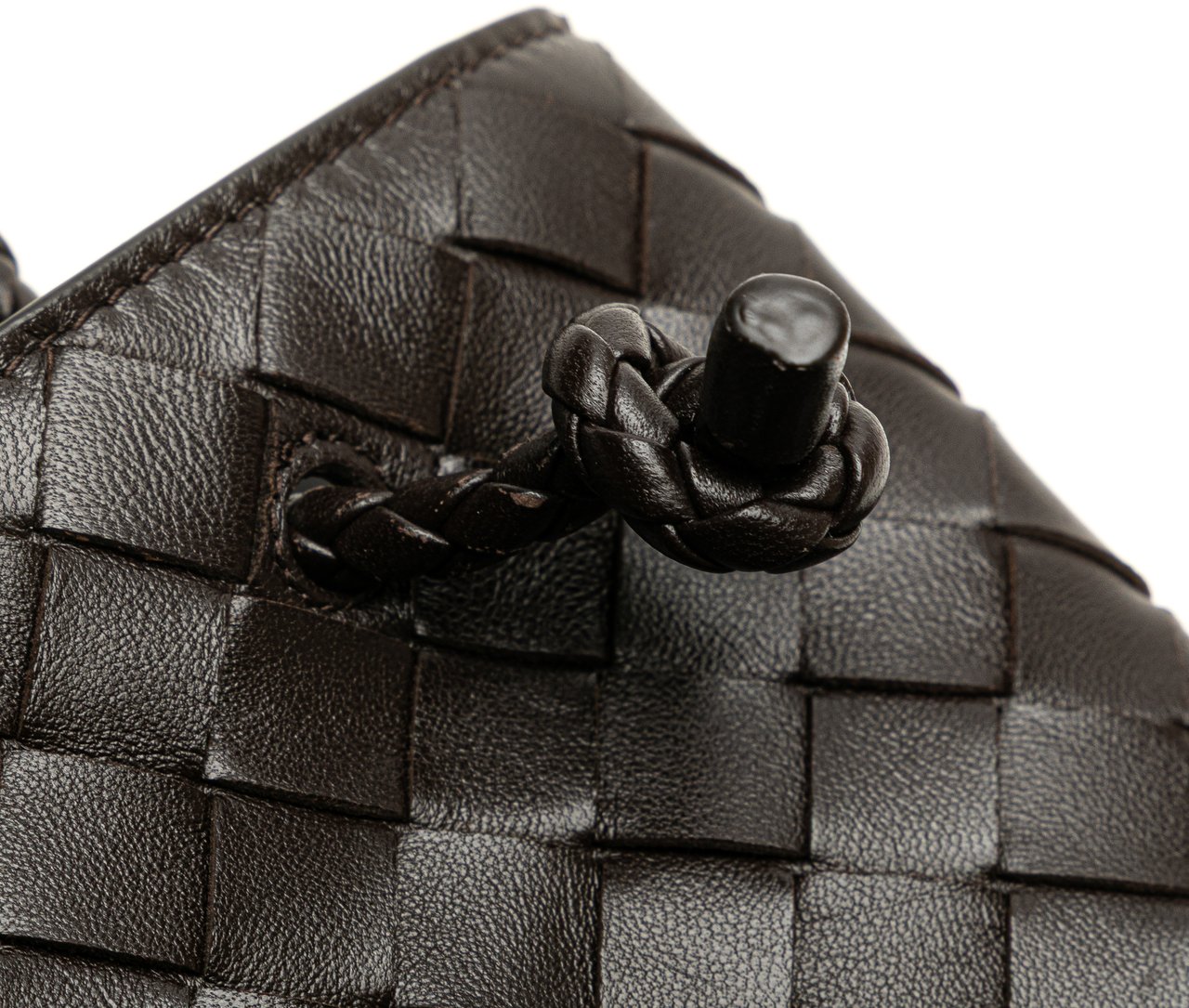 Bottega Veneta Mini Nappa Intrecciato Tote Bruin