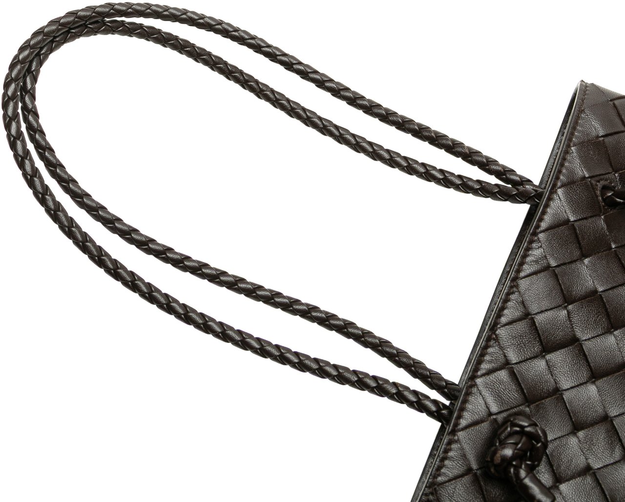 Bottega Veneta Mini Nappa Intrecciato Tote Bruin