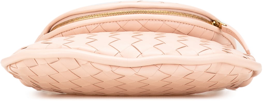 Bottega Veneta Small Nappa Intrecciato Gemelli Hobo Roze