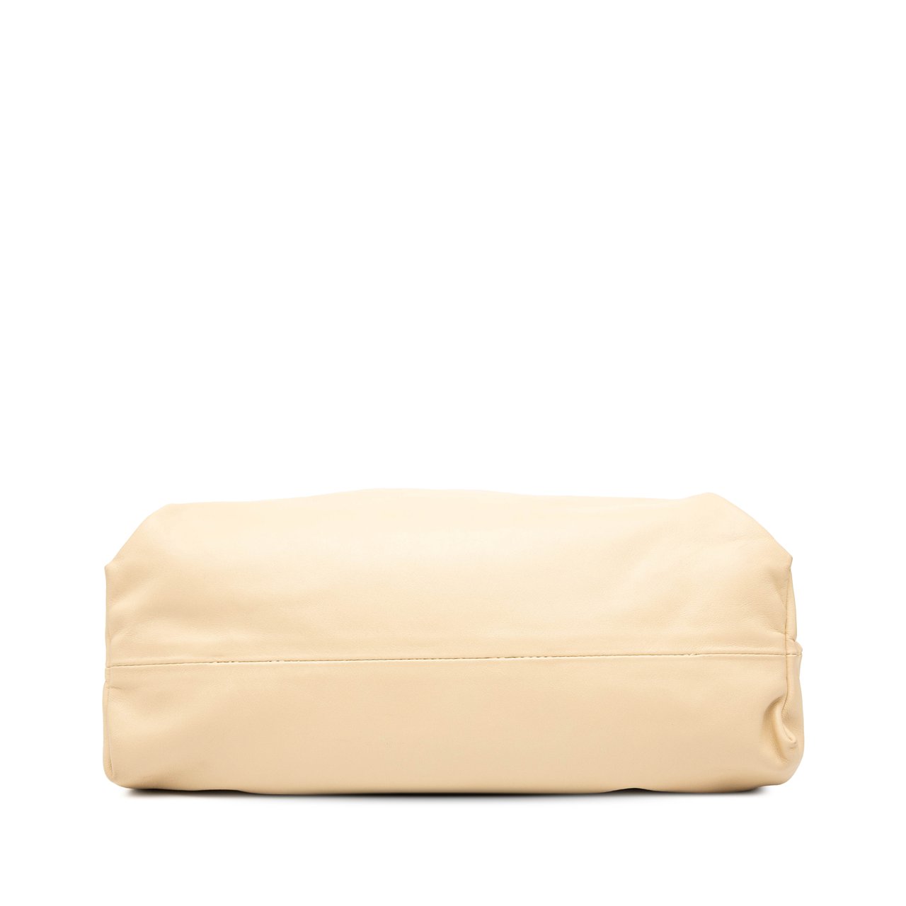 Bottega Veneta Lambskin Chain Pouch Bruin