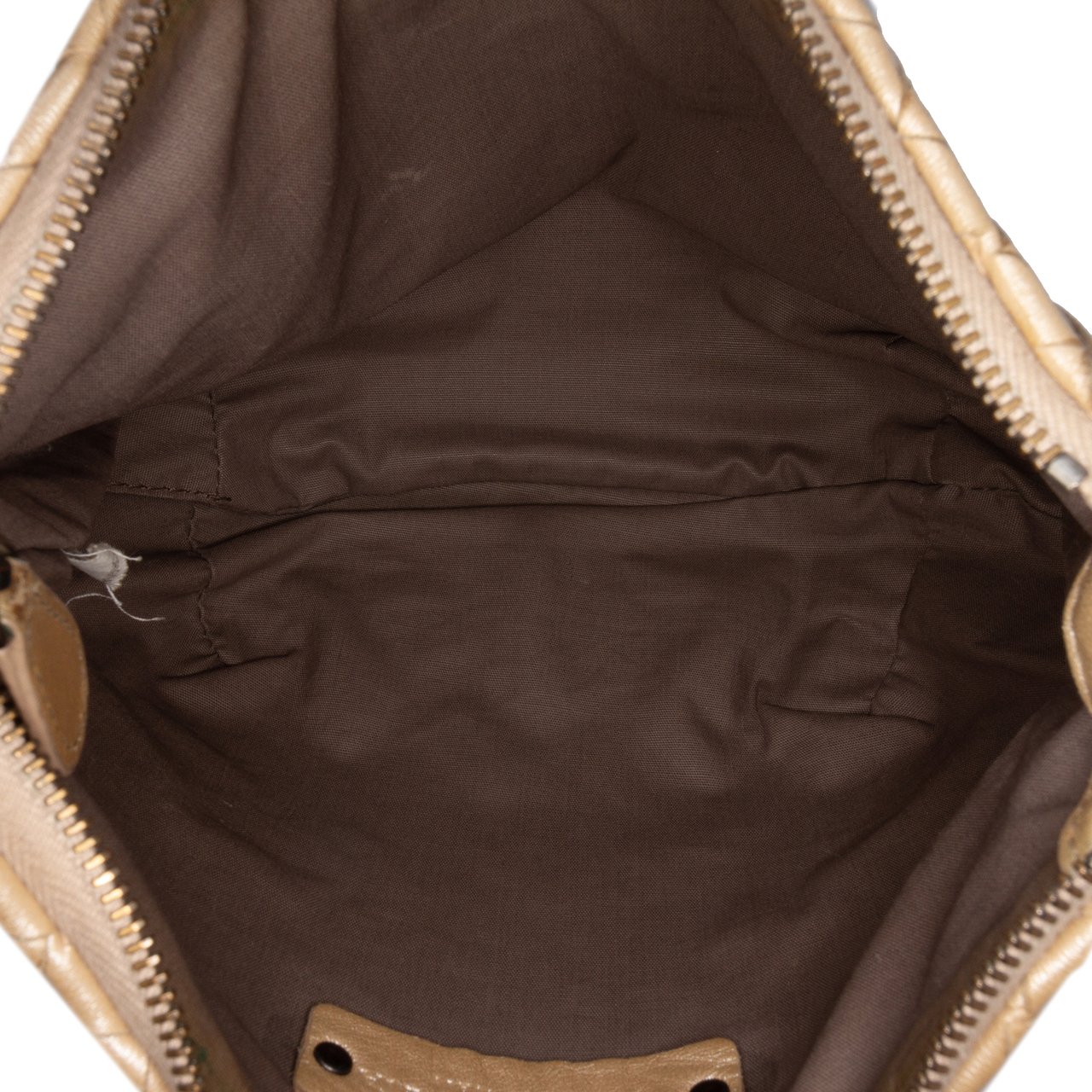 Bottega Veneta Nappa Intrecciato Crossbody Goud