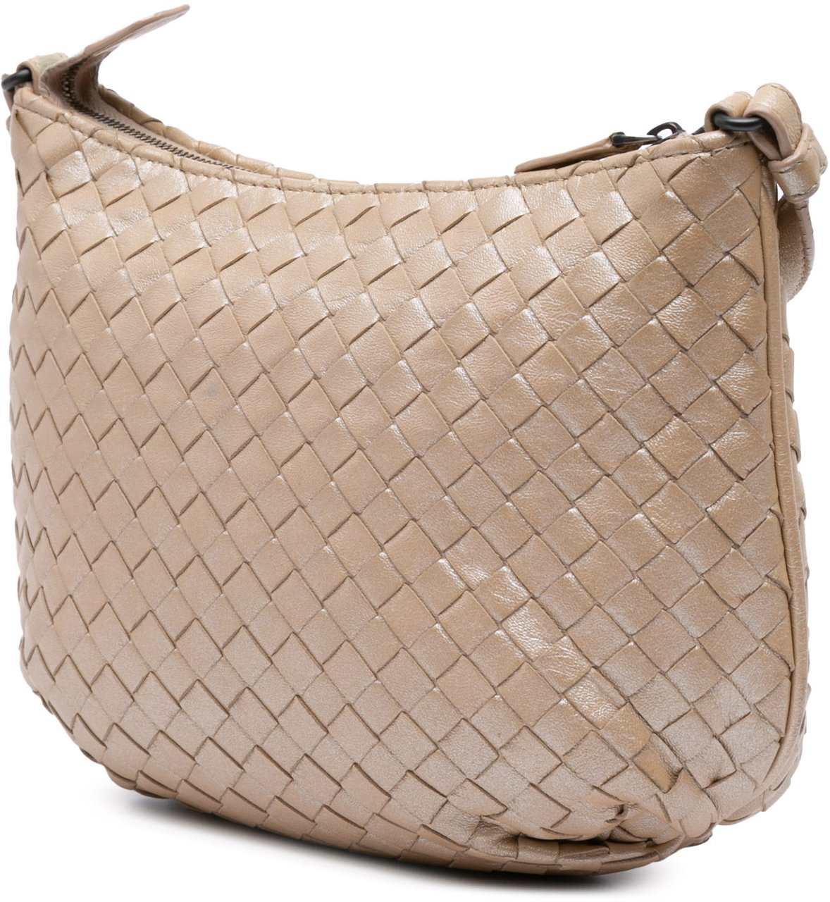 Bottega Veneta Nappa Intrecciato Crossbody Goud
