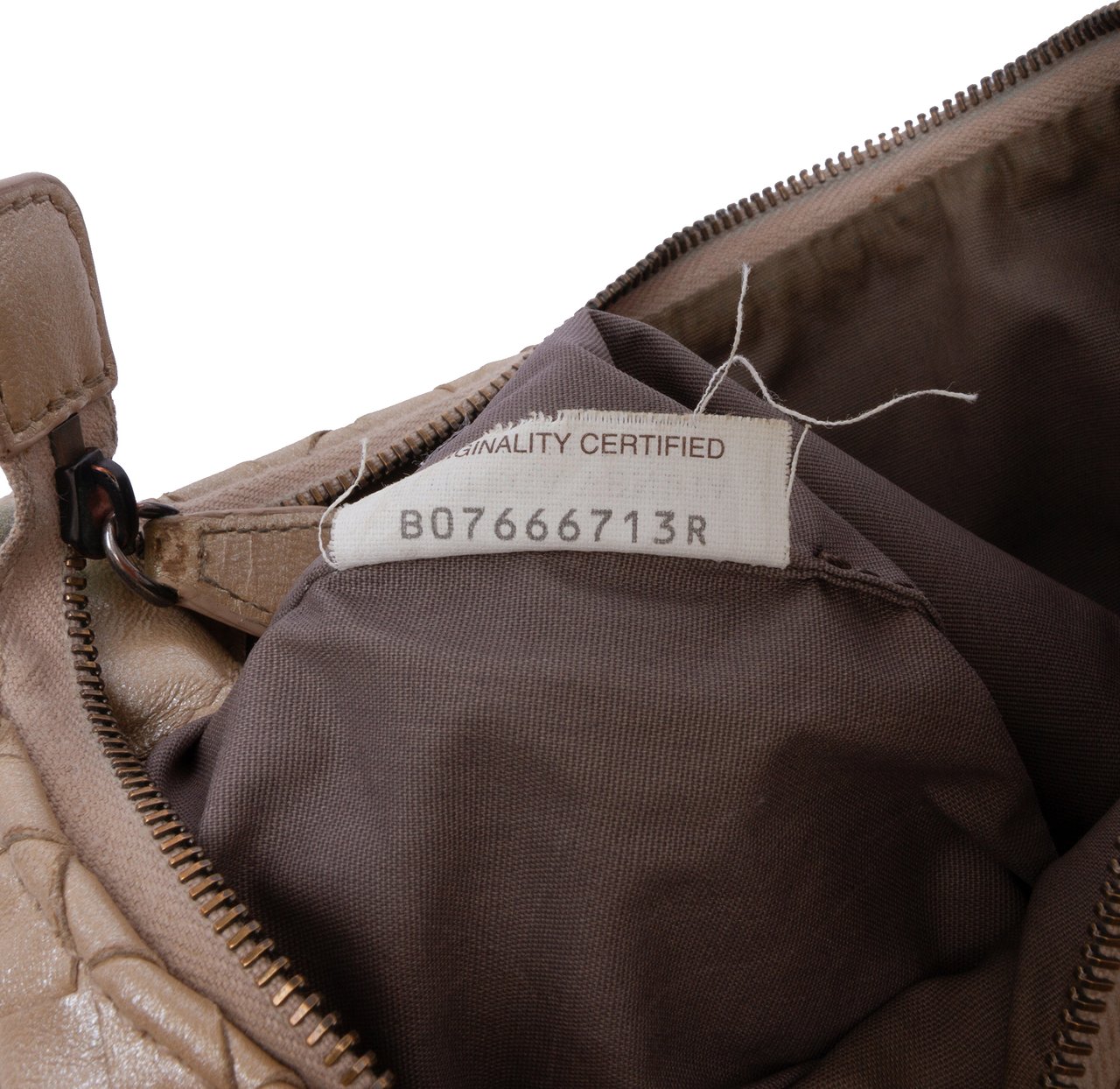 Bottega Veneta Nappa Intrecciato Crossbody Goud