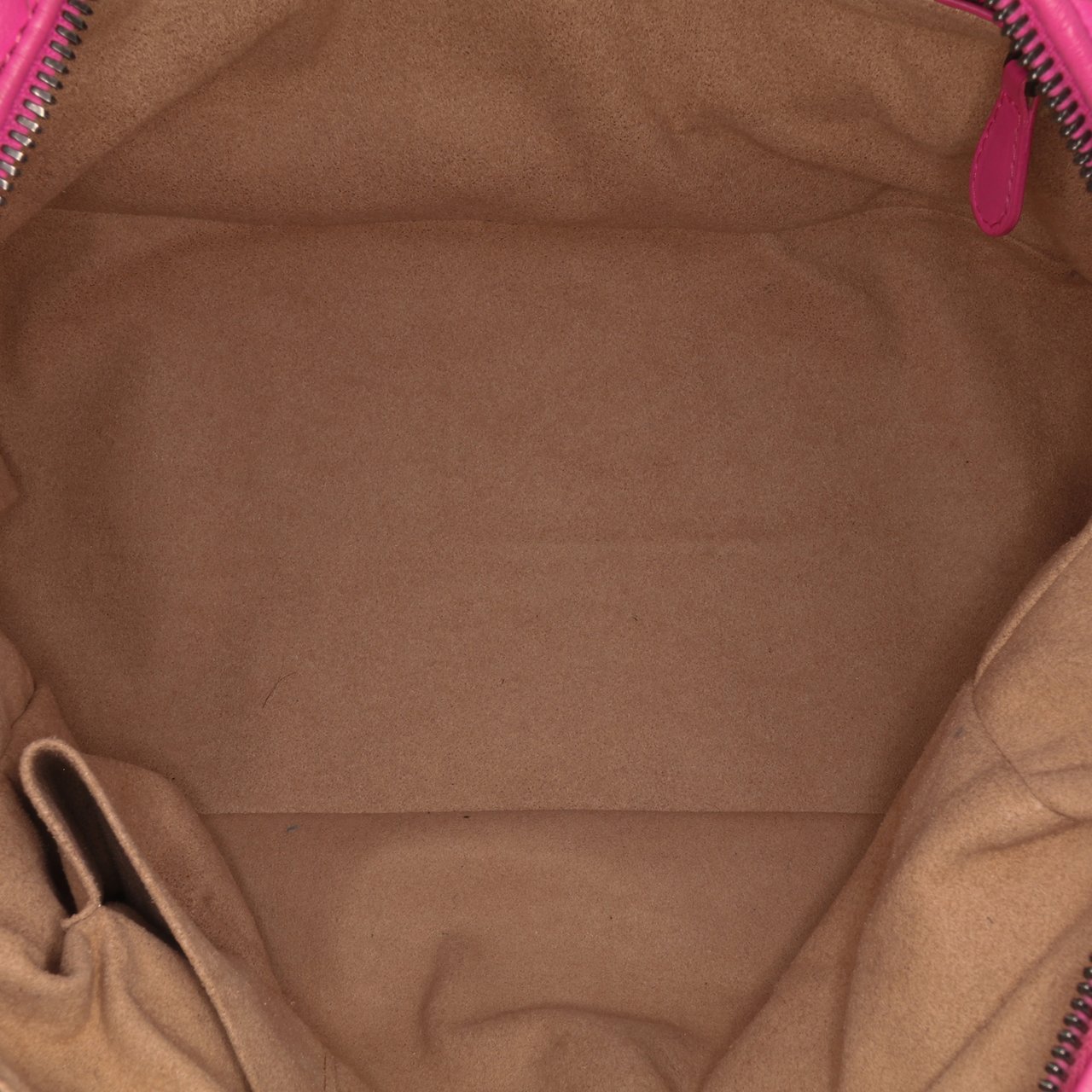 Bottega Veneta Nappa Intrecciato Boston Bag Roze
