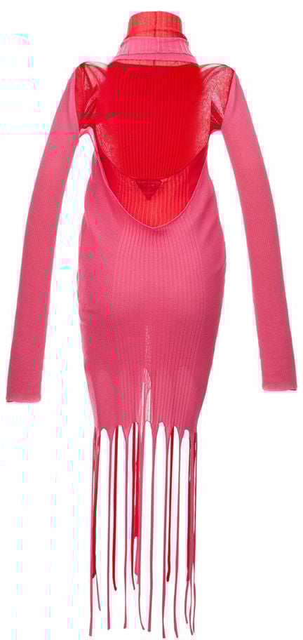 Bottega Veneta Bottega Veneta Pink Cotton Casual Dress Roze