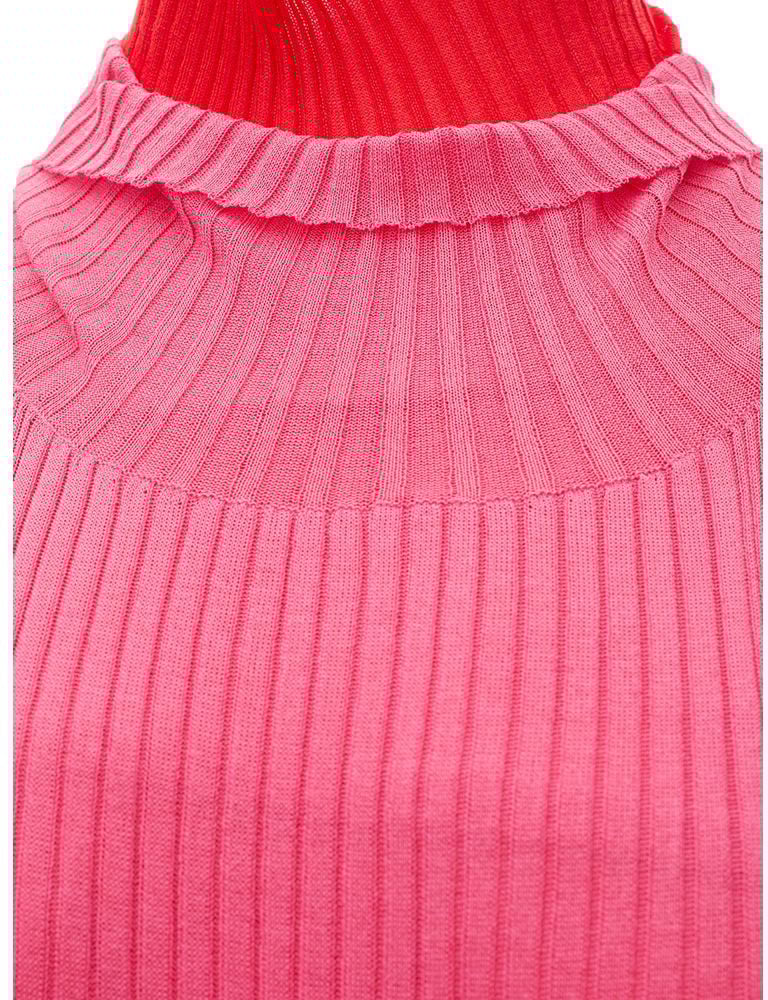 Bottega Veneta Bottega Veneta Pink Cotton Casual Dress Roze