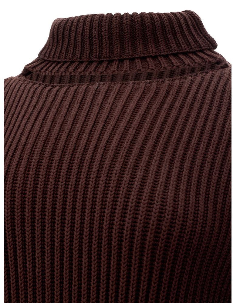 Bottega Veneta Brown Viscose Casual Dress Bruin