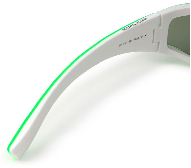 Bottega Veneta Bottega Veneta Green Acetate Sunglasses Groen