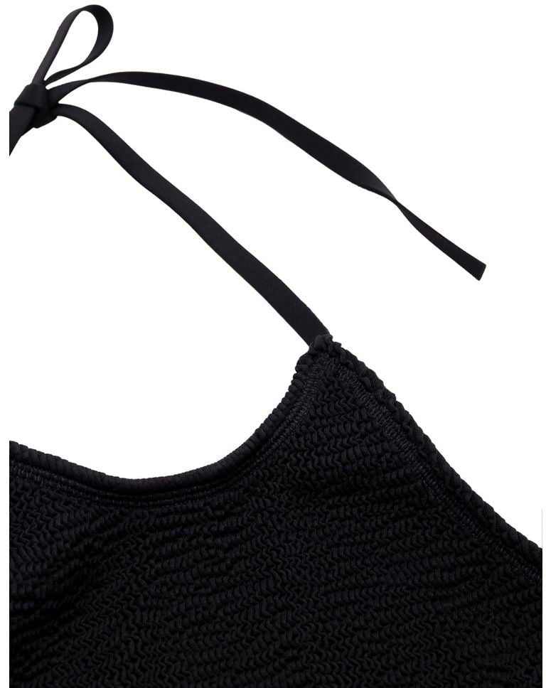 Bottega Veneta Black Polyamide Bikini Zwart