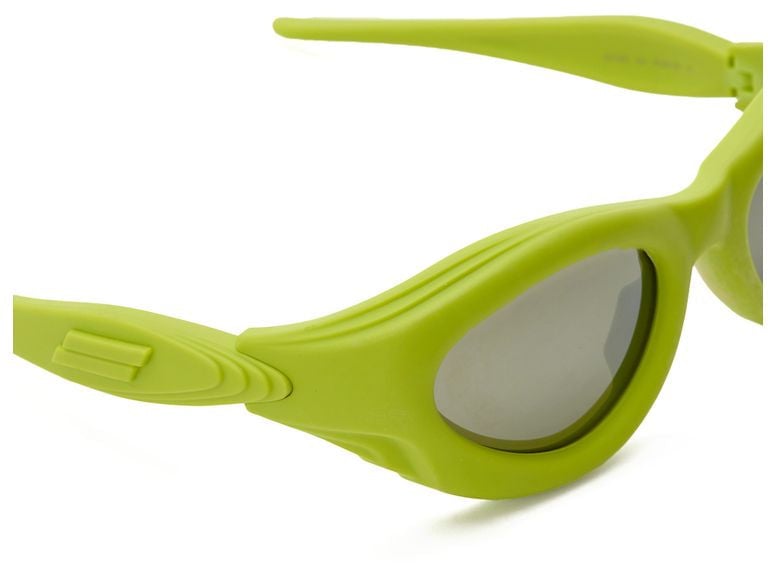 Bottega Veneta Bottega Veneta Yellow Acetate Sunglasses Geel