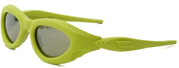 Bottega Veneta Bottega Veneta Yellow Acetate Sunglasses Geel
