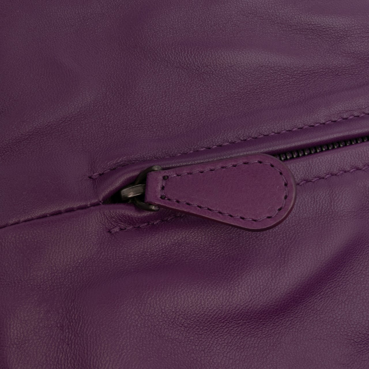 Bottega Veneta Nappa Intrecciato Turn Lock Clutch Paars