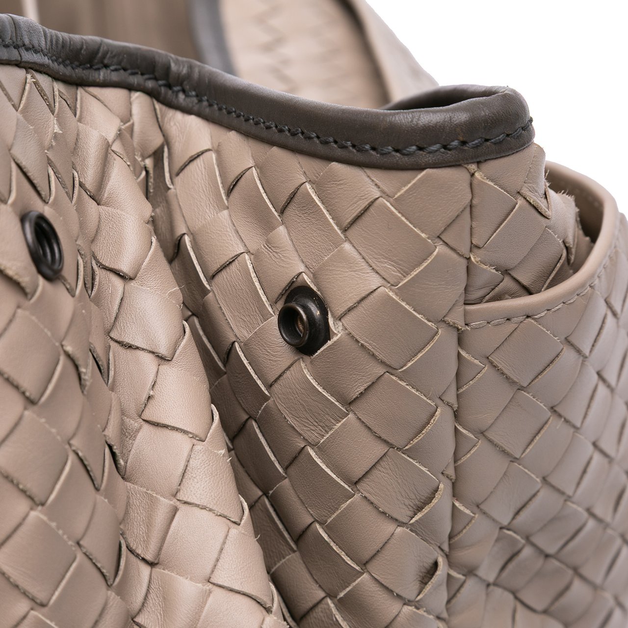 Bottega Veneta Nappa Intrecciato Backpack Bruin