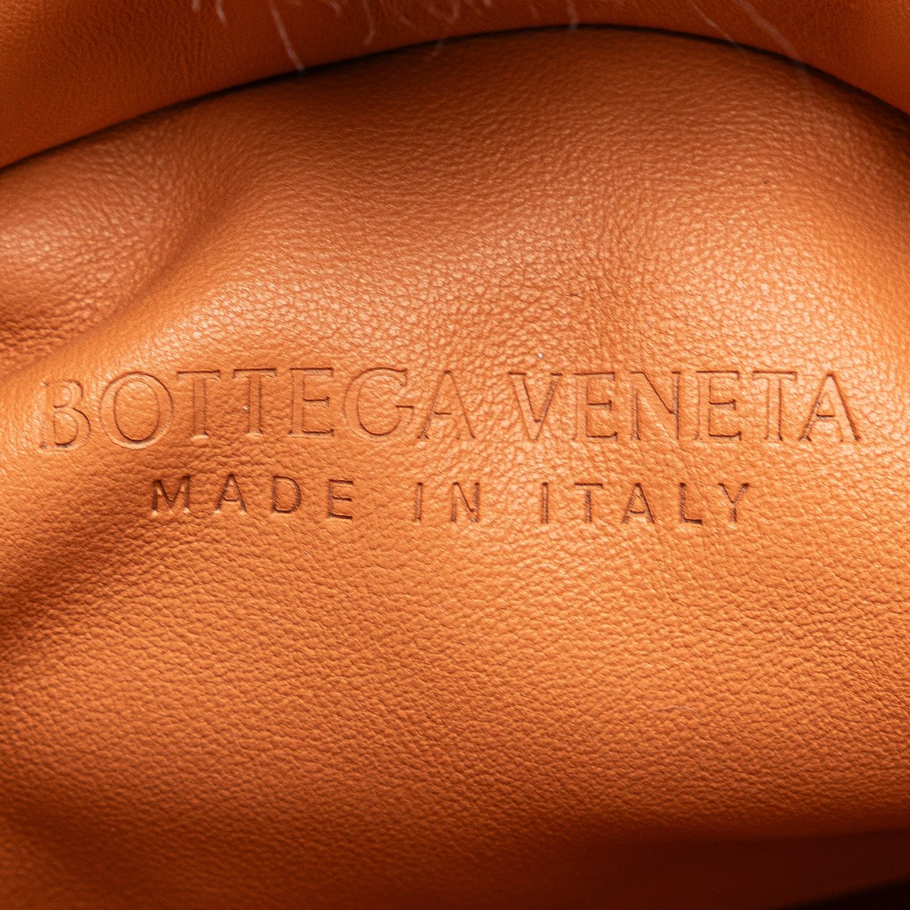 Bottega Veneta Nappa The Fringe Pouch Bruin