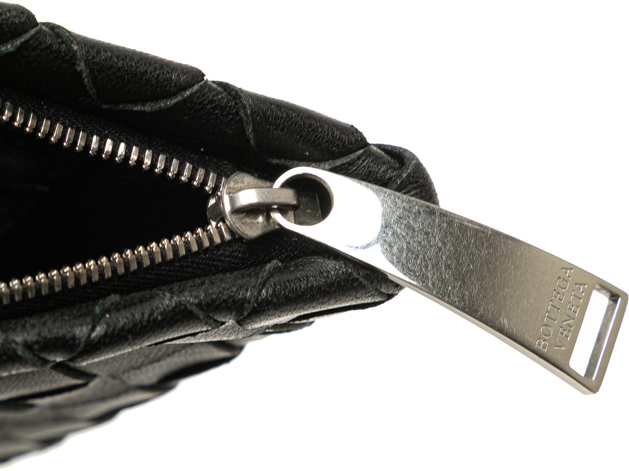 Bottega Veneta Nappa Intrecciato Clutch Zwart