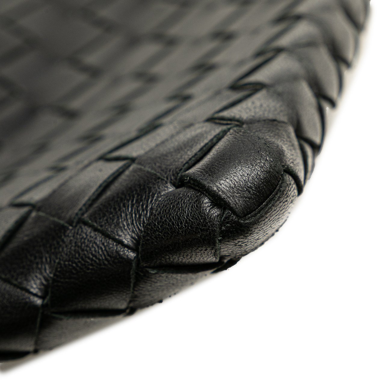 Bottega Veneta Nappa Intrecciato Clutch Zwart