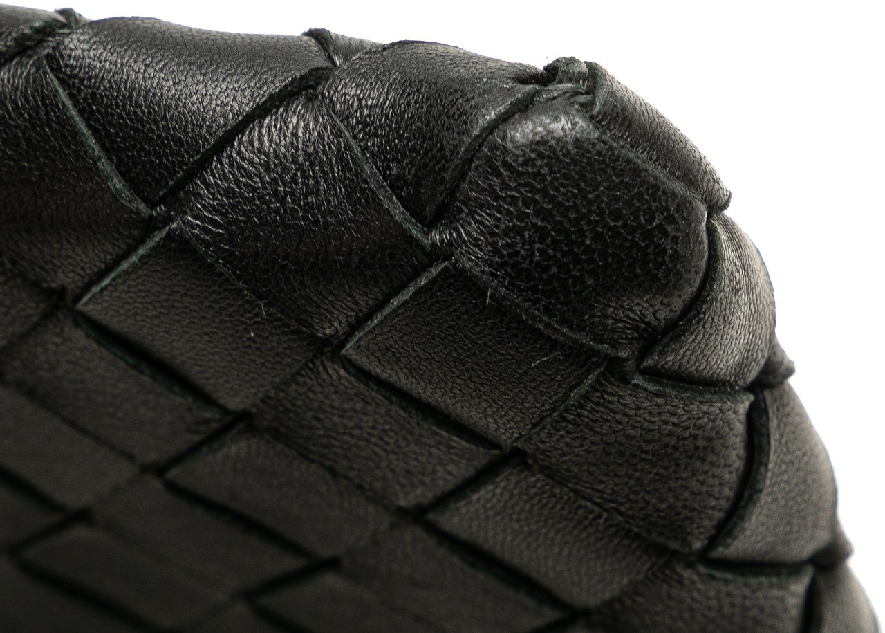 Bottega Veneta Nappa Intrecciato Clutch Zwart