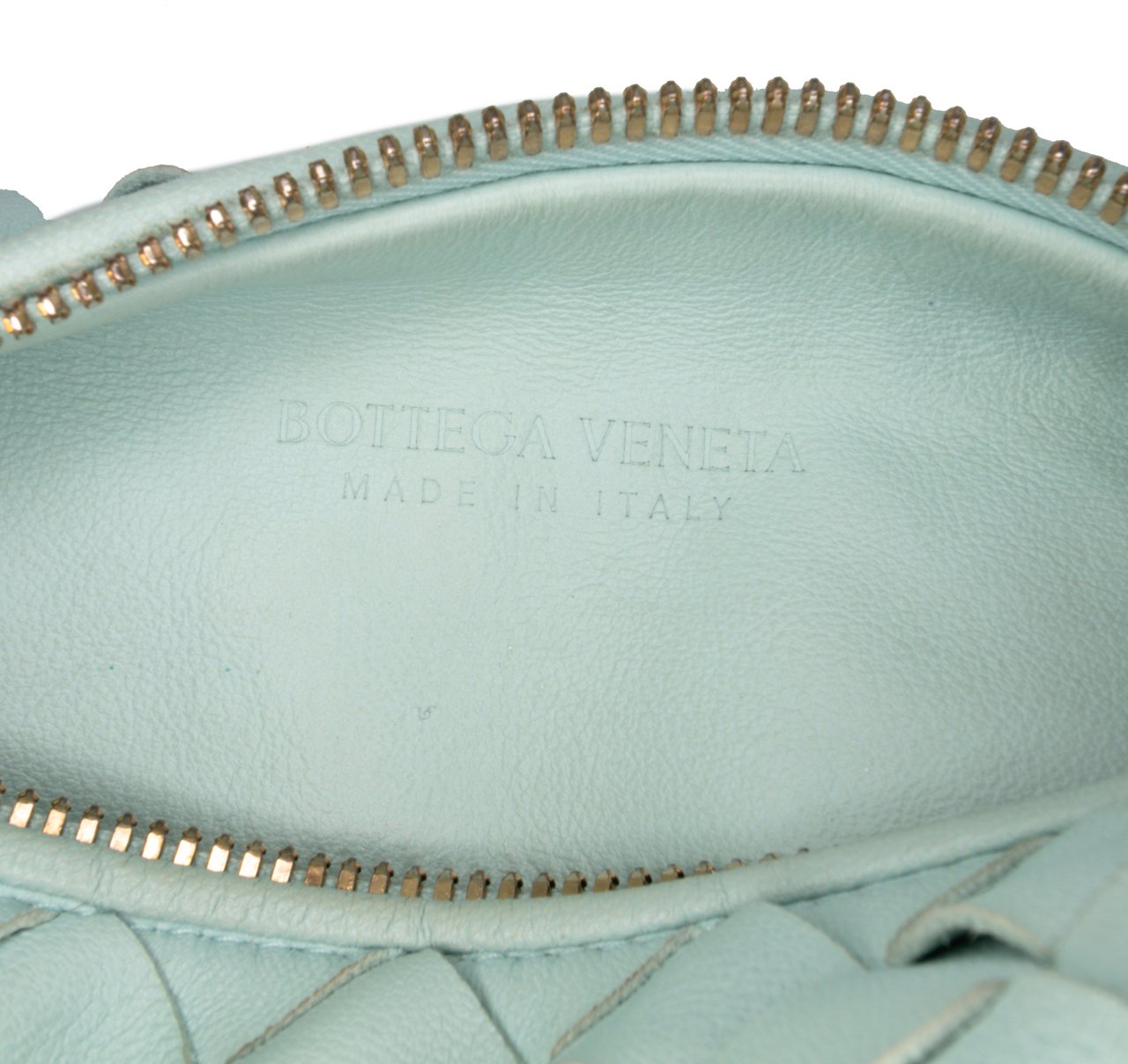 Bottega Veneta Mini Nappa Intrecciato Jodie Blauw