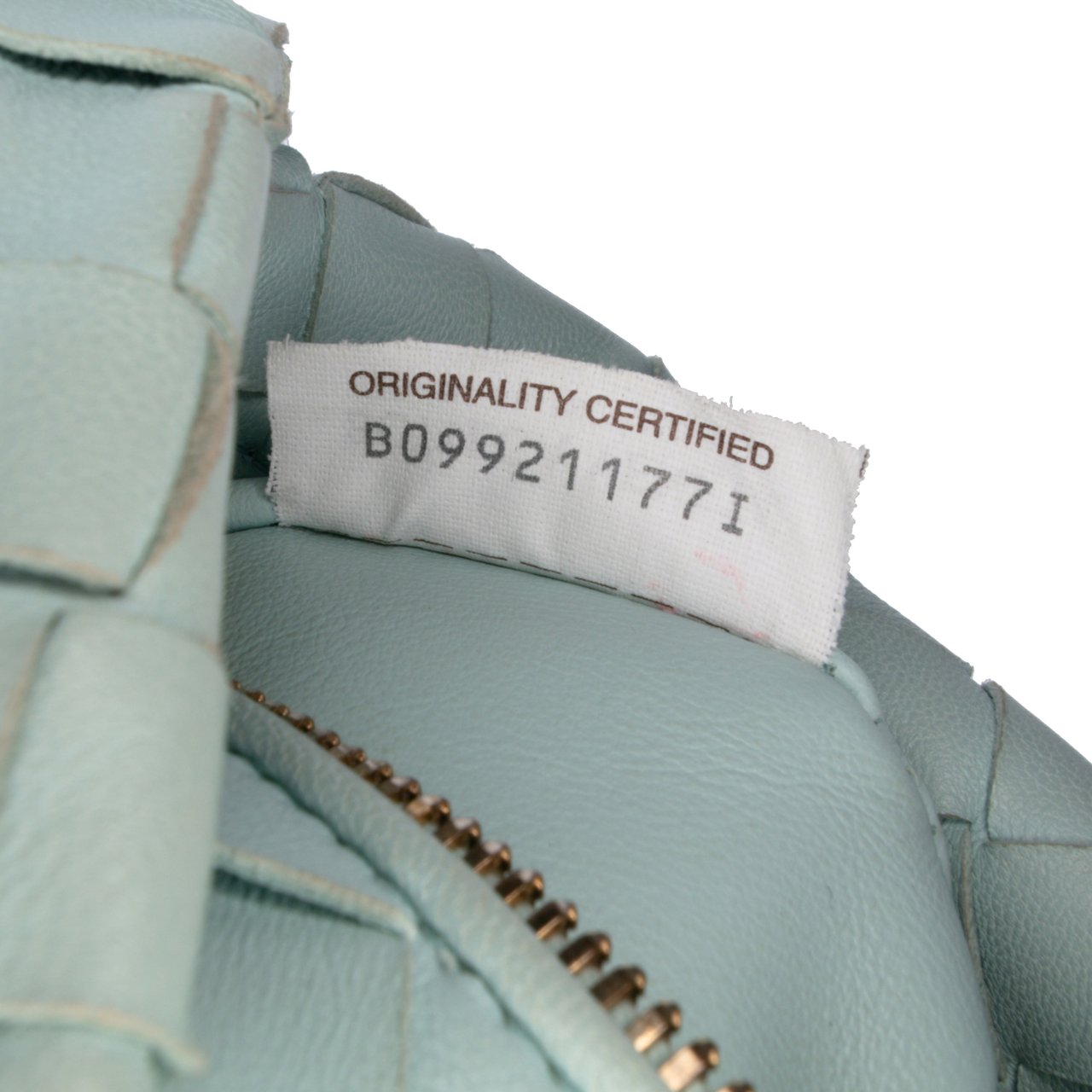 Bottega Veneta Mini Nappa Intrecciato Jodie Blauw