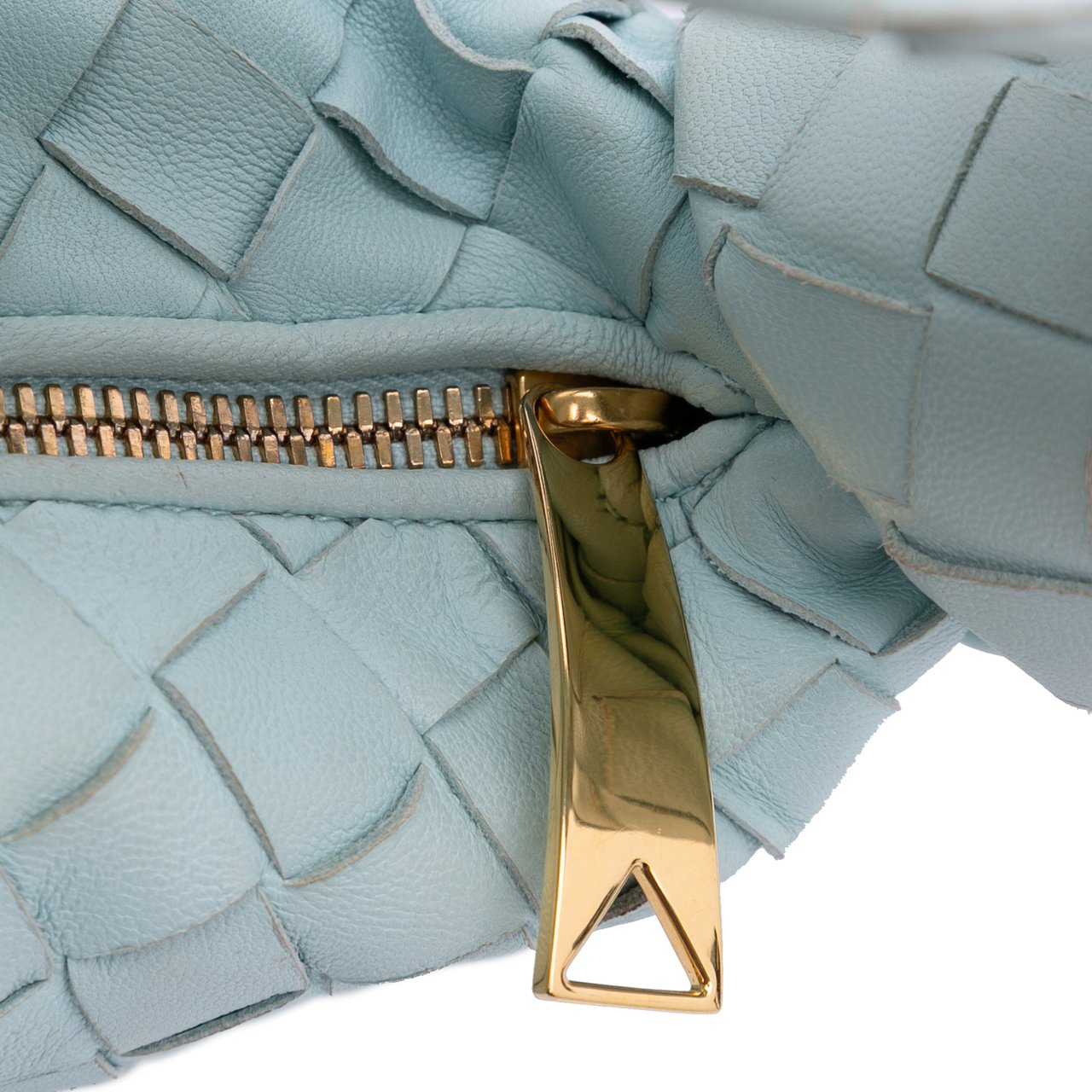 Bottega Veneta Mini Nappa Intrecciato Jodie Blauw