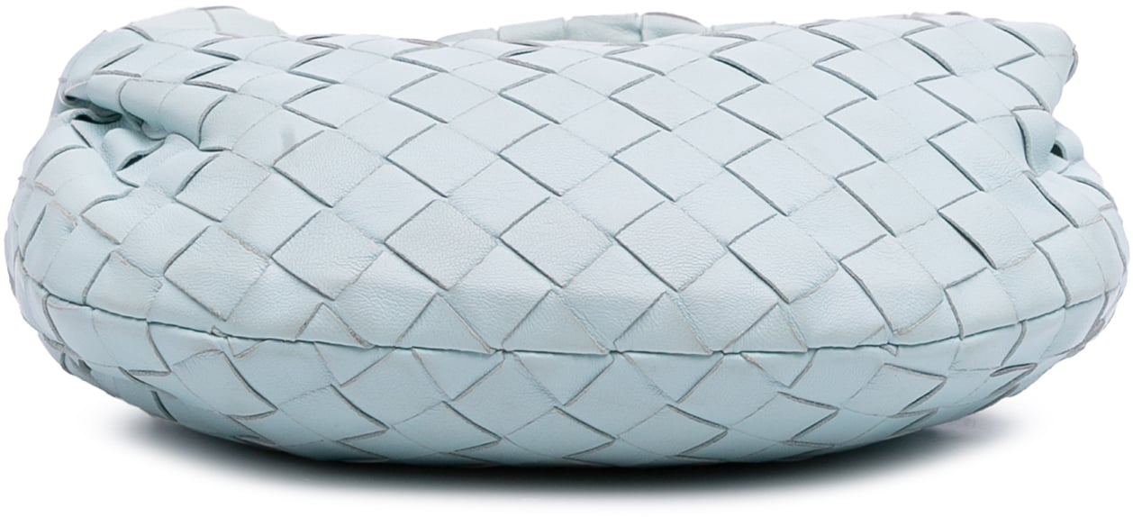 Bottega Veneta Mini Nappa Intrecciato Jodie Blauw