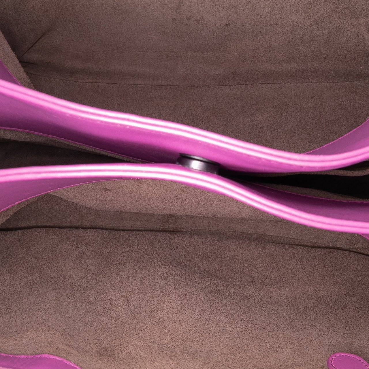 Bottega Veneta Small Nappa Intrecciato Roma Satchel Paars