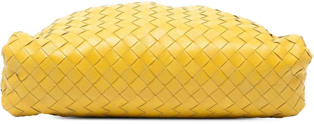 Bottega Veneta Nappa Intrecciato The Pouch Geel