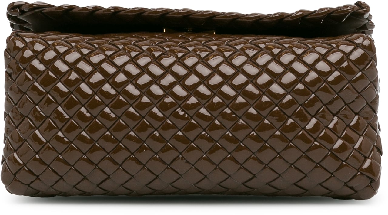 Bottega Veneta Intrecciato Patent Patti Bruin