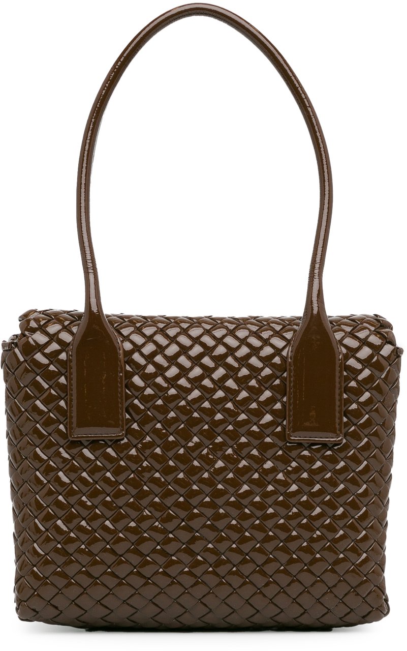 Bottega Veneta Intrecciato Patent Patti Bruin