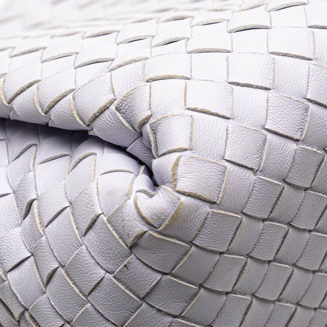 Bottega Veneta Nappa Intrecciato Parachute Tote Paars