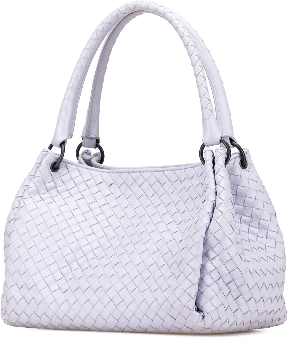 Bottega Veneta Nappa Intrecciato Parachute Tote Paars