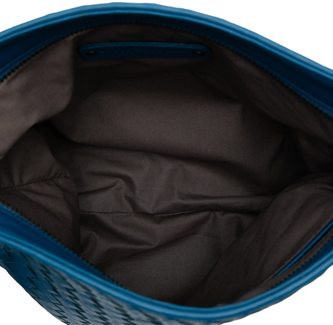 Bottega Veneta Nappa Intrecciato VN Crossbody Blauw