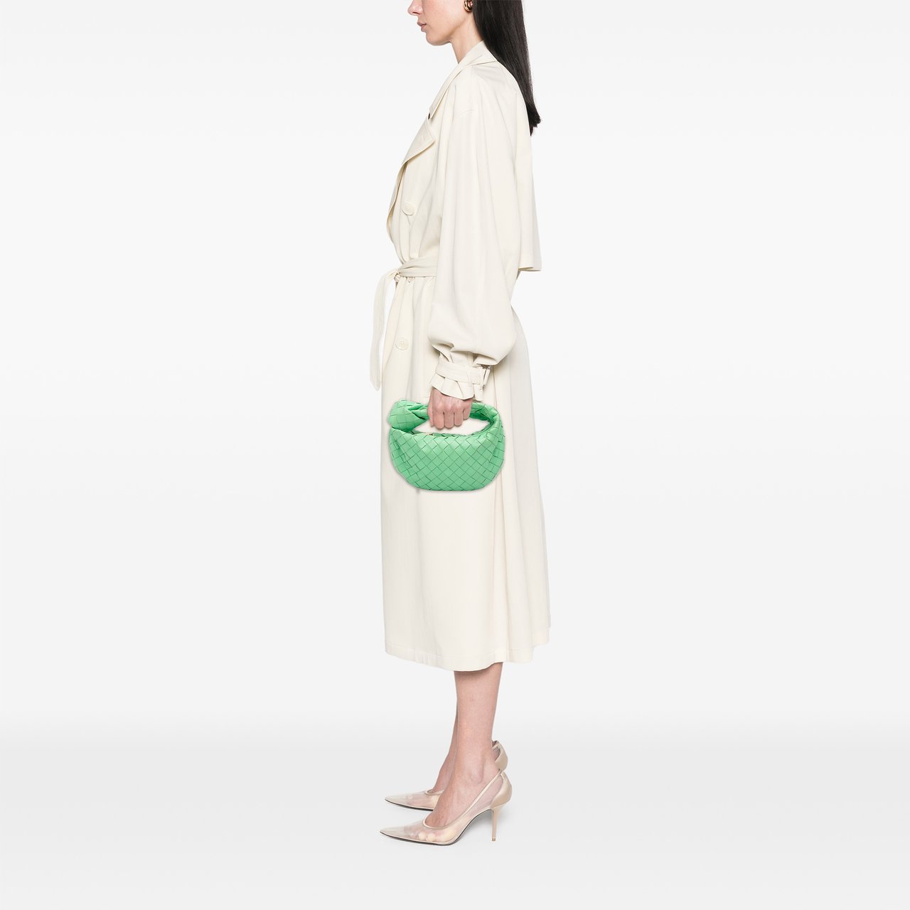Bottega Veneta Mini Nappa Intrecciato Jodie Groen