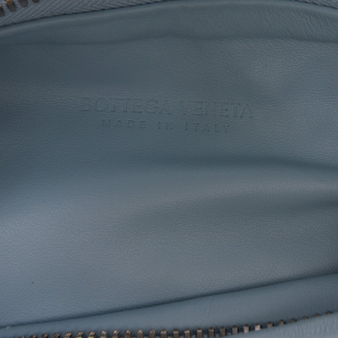 Bottega Veneta Mini Nappa Intrecciato Jodie Blauw