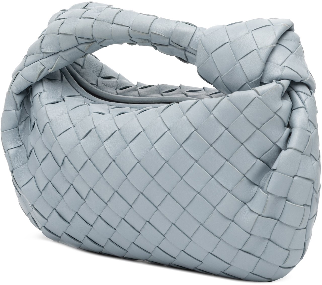 Bottega Veneta Mini Nappa Intrecciato Jodie Blauw