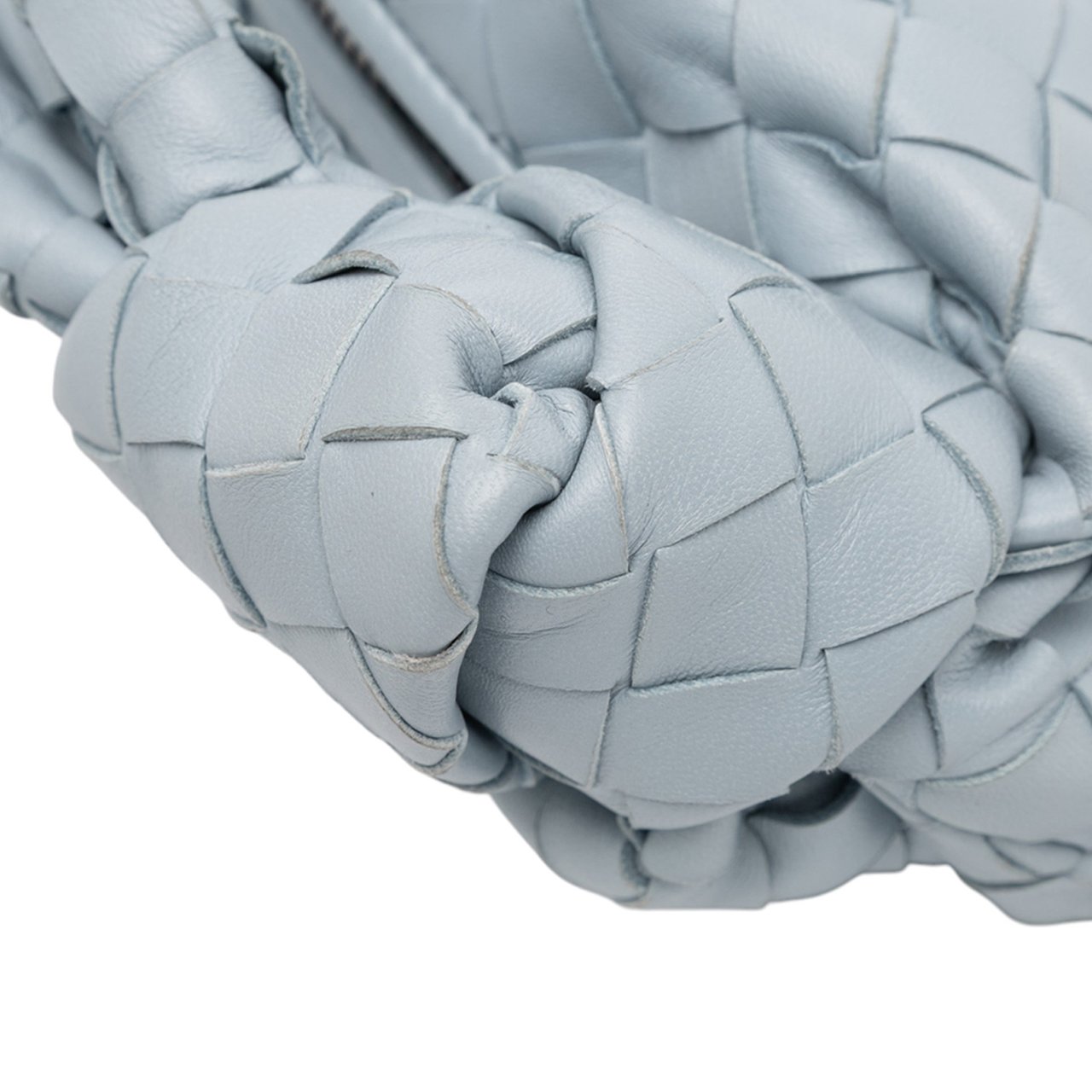 Bottega Veneta Mini Nappa Intrecciato Jodie Blauw