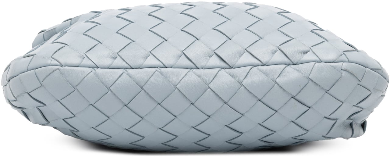 Bottega Veneta Mini Nappa Intrecciato Jodie Blauw