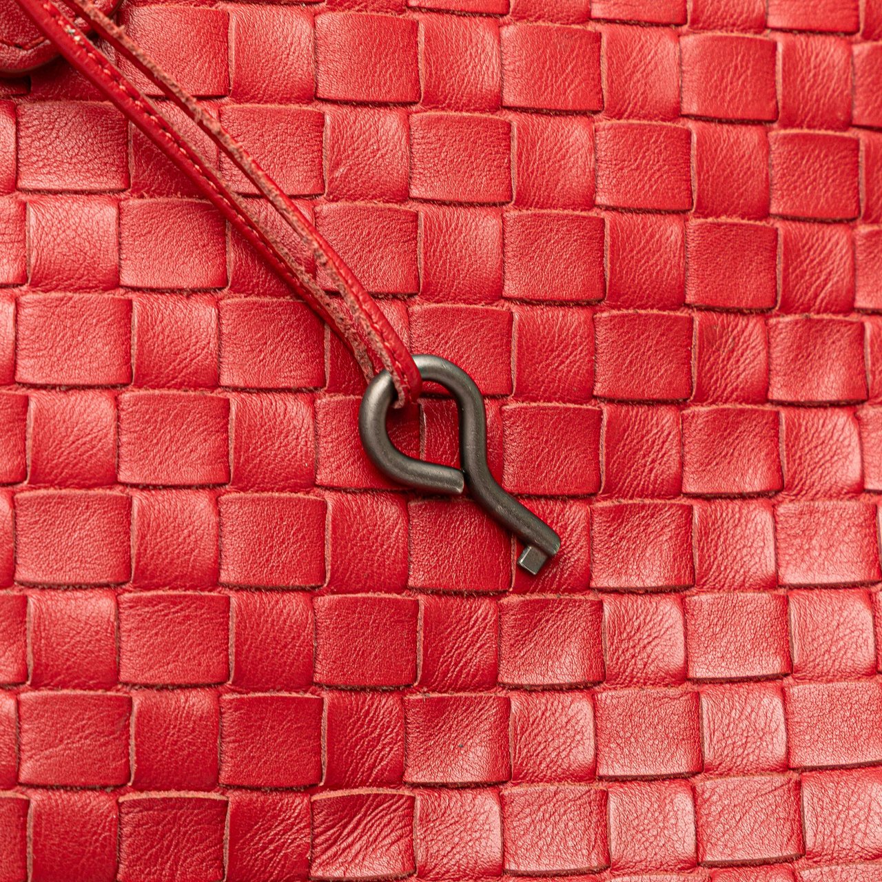 Bottega Veneta Medium Nappa Intrecciato Roma Tote Rood