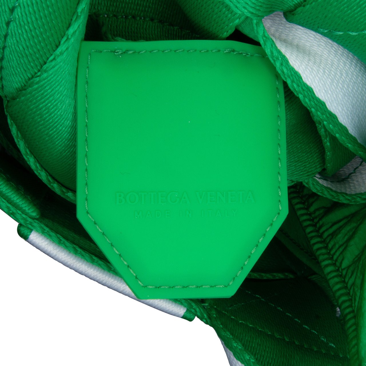 Bottega Veneta Canvas Intrecciato Webbing Cassette Crossbody Wit