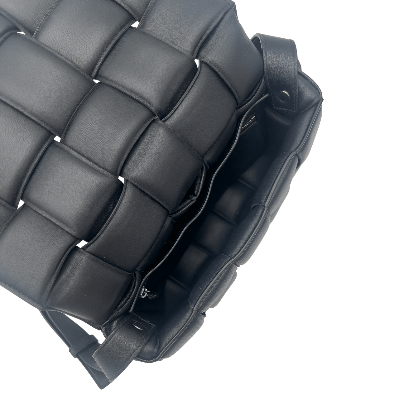 Bottega Veneta Bottega Veneta Padded Cassette - Black Zwart