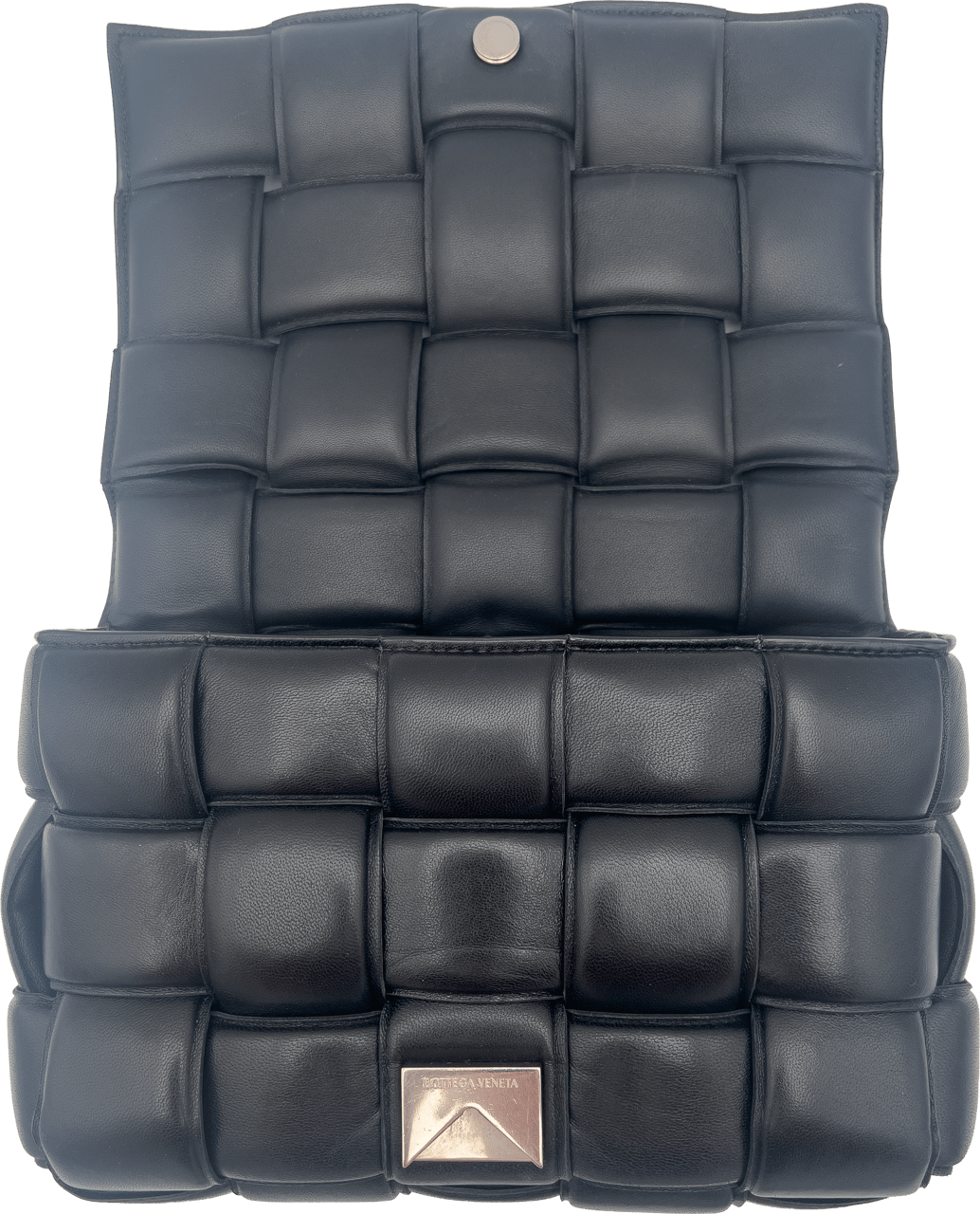 Bottega Veneta Bottega Veneta Padded Cassette - Black Zwart