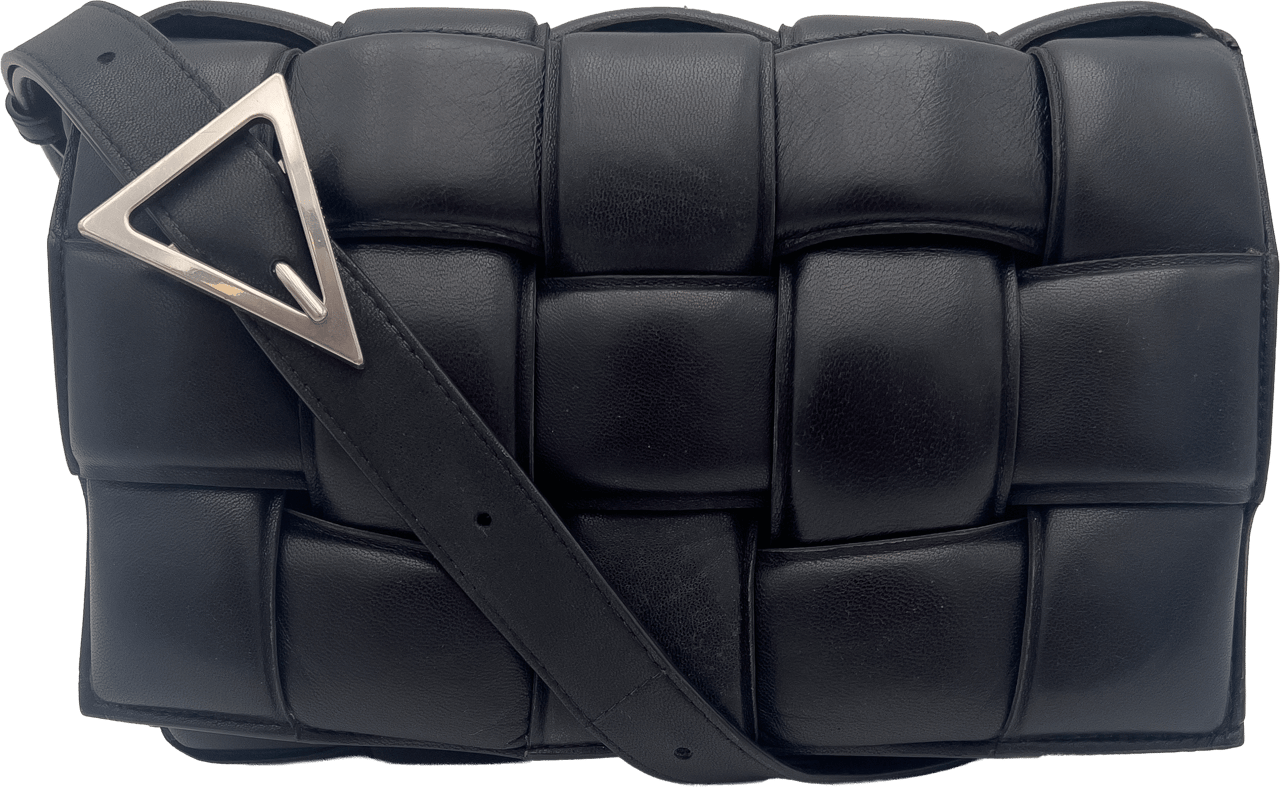 Bottega Veneta Bottega Veneta Padded Cassette - Black Zwart