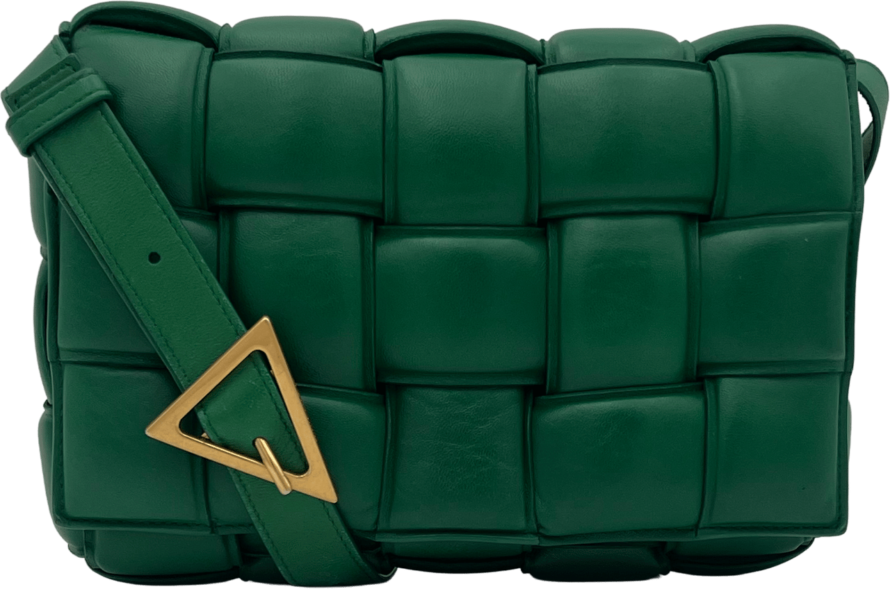 Bottega Veneta Bottega Veneta Padded Cassette - Green Groen