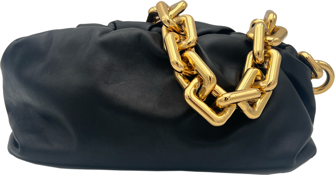Bottega Veneta Bottega Veneta Pouch Chain - Black Zwart