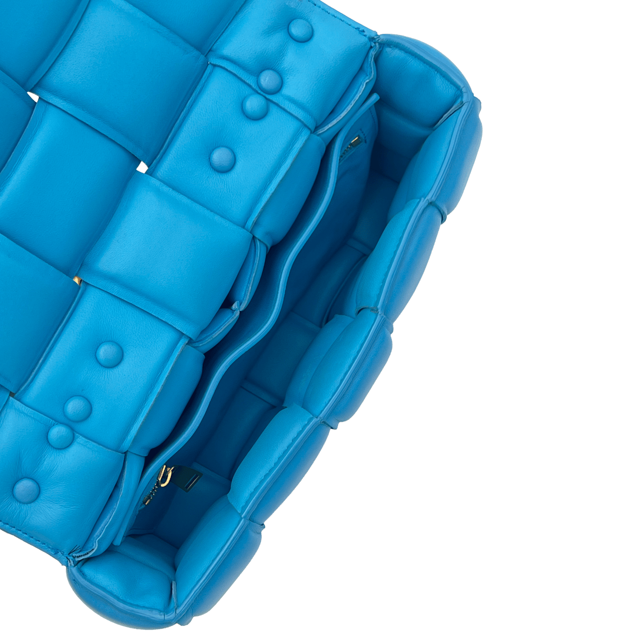 Bottega Veneta Bottega Veneta Padded Cassette Chain - Swimming Pool Blauw
