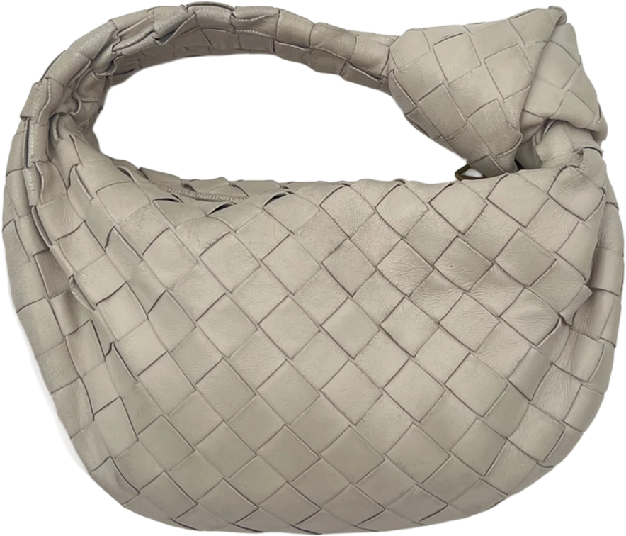 Bottega Veneta Bottega Veneta Mini Jodie - Off-White Wit