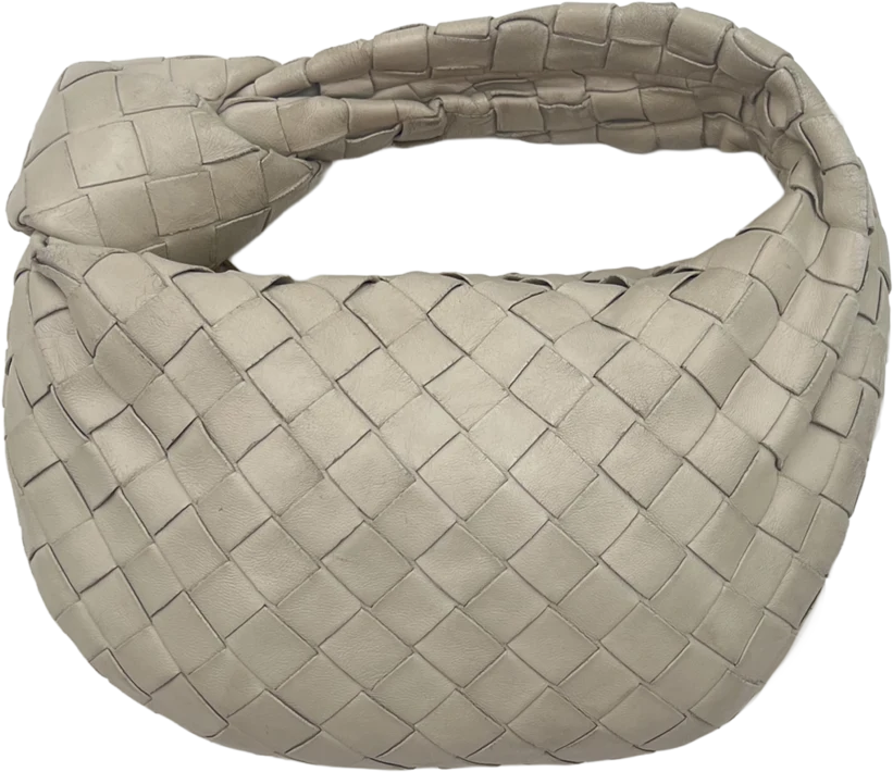 Bottega Veneta Bottega Veneta Mini Jodie - Off-White Wit