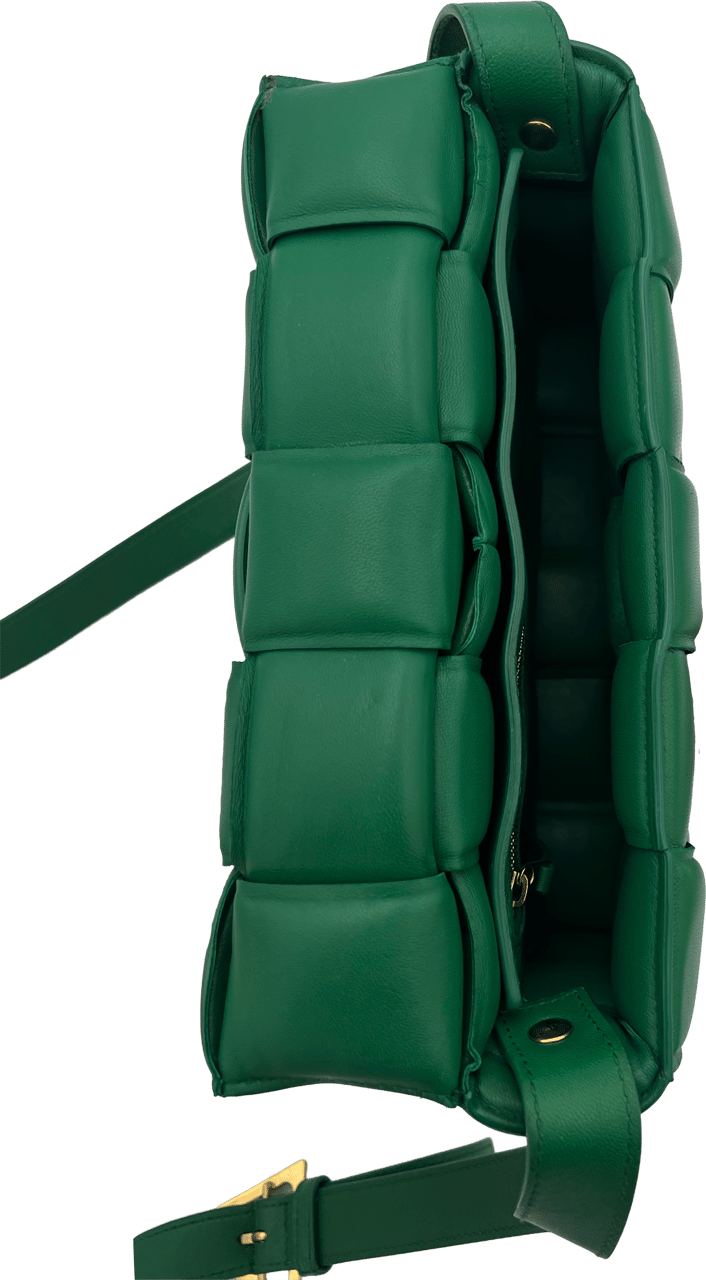 Bottega Veneta Bottega Veneta Padded Cassette - Racing Green Groen