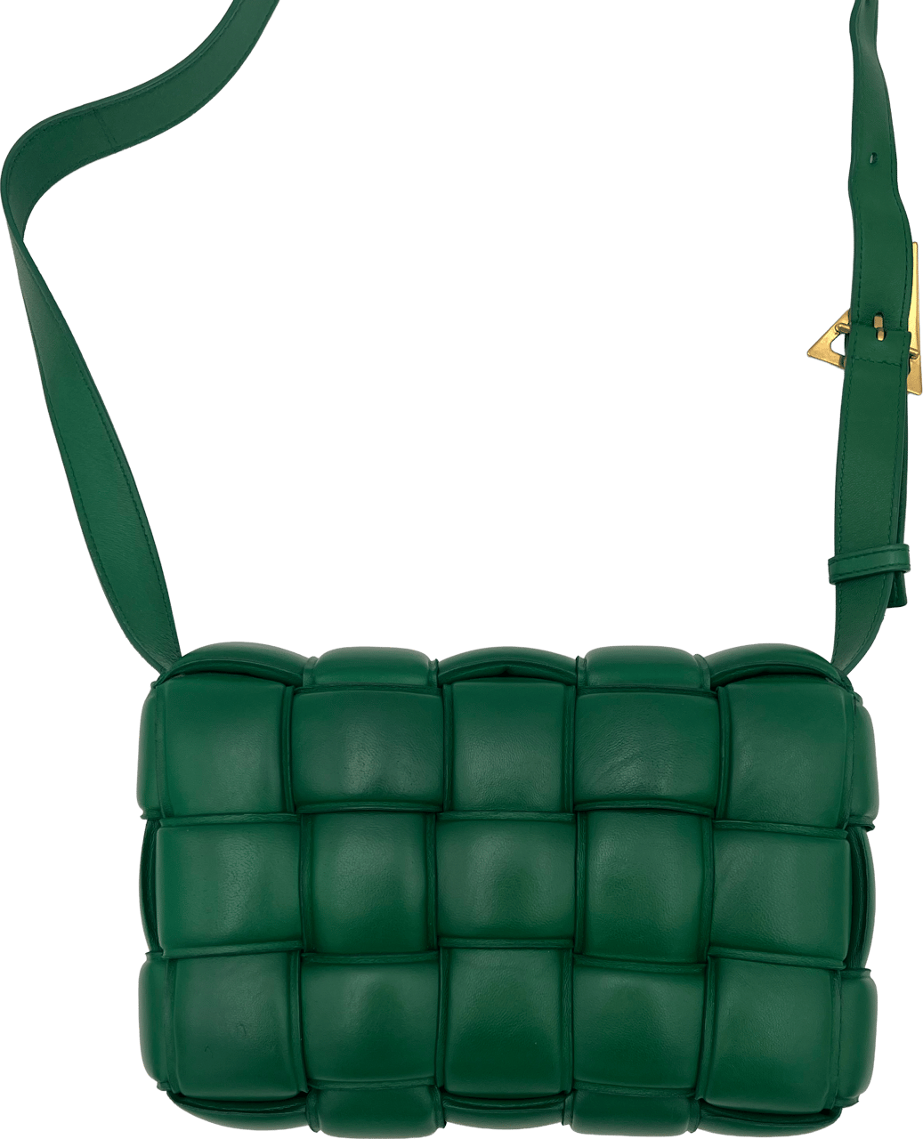Bottega Veneta Bottega Veneta Padded Cassette - Racing Green Groen